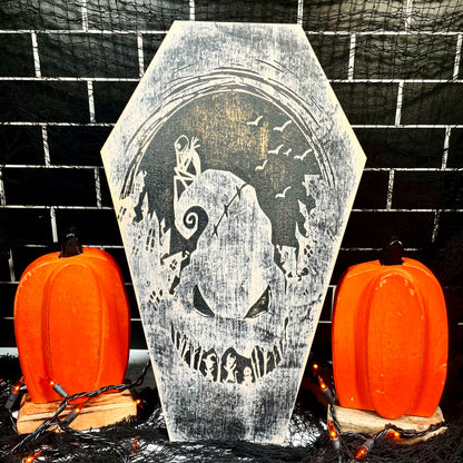Nightmare Coffin Sign