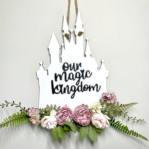 Our Magic Kingdom Castle Wall Hanger