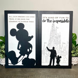 Dreams Sign Set - 2 Signs Included