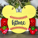 Softball Mouse Wall Sign