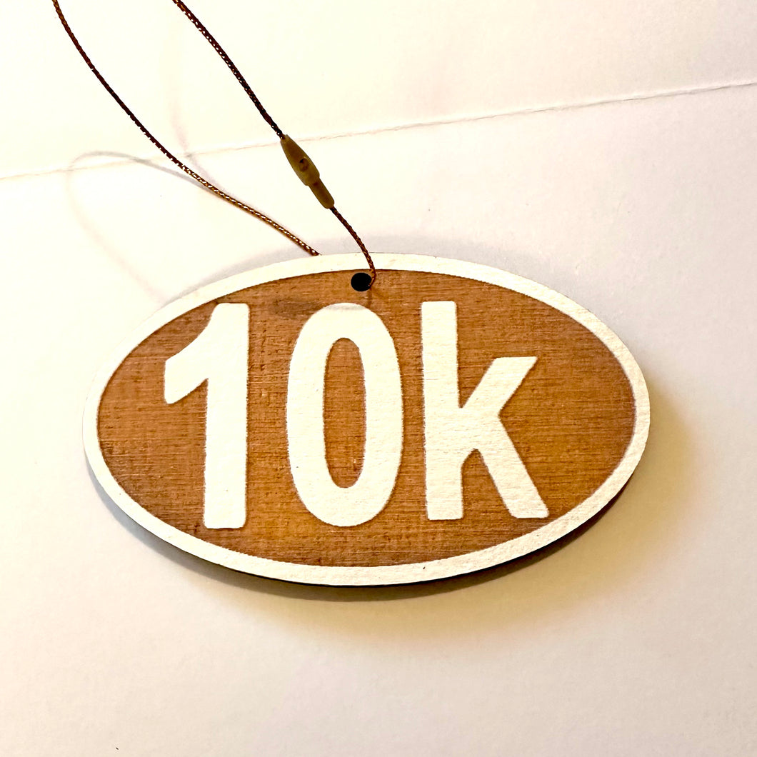 10K Race | Running | Race | Christmas Ornament