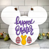 Large Happy Easter Wall Sign