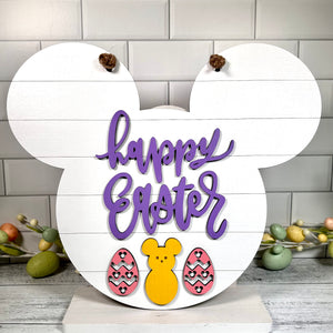 Large Happy Easter Wall Sign