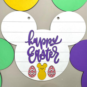 Large Happy Easter Wall Sign