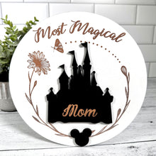 Load image into Gallery viewer, Most Magical Mom - Mother’s Day Floral Round
